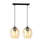 Emibig Suspension Luminaire Istar Acier Noir | Convient pour 2x E27 - Max 10W